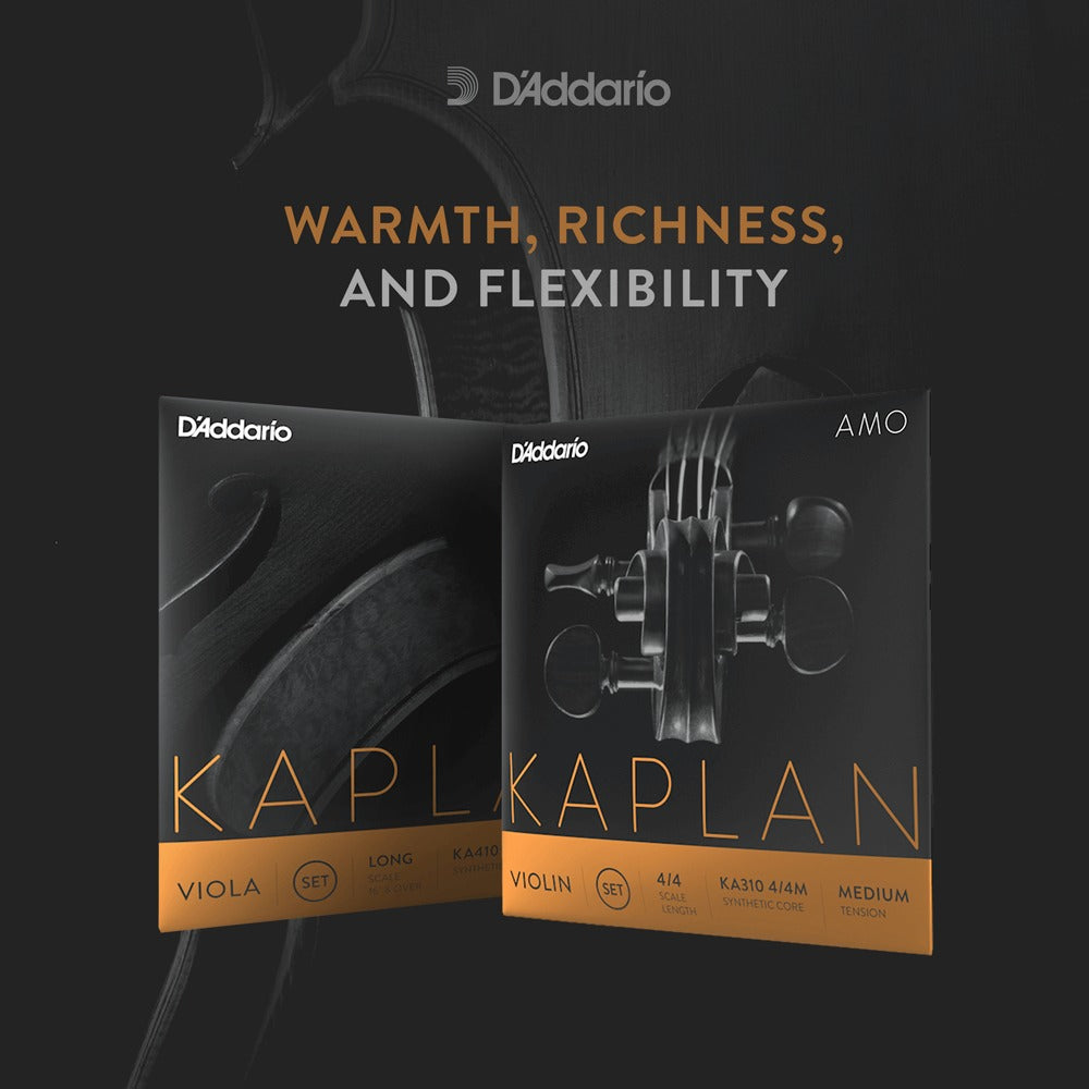 Kaplan Amo Viola String Set, Medium Scale, Medium Tension