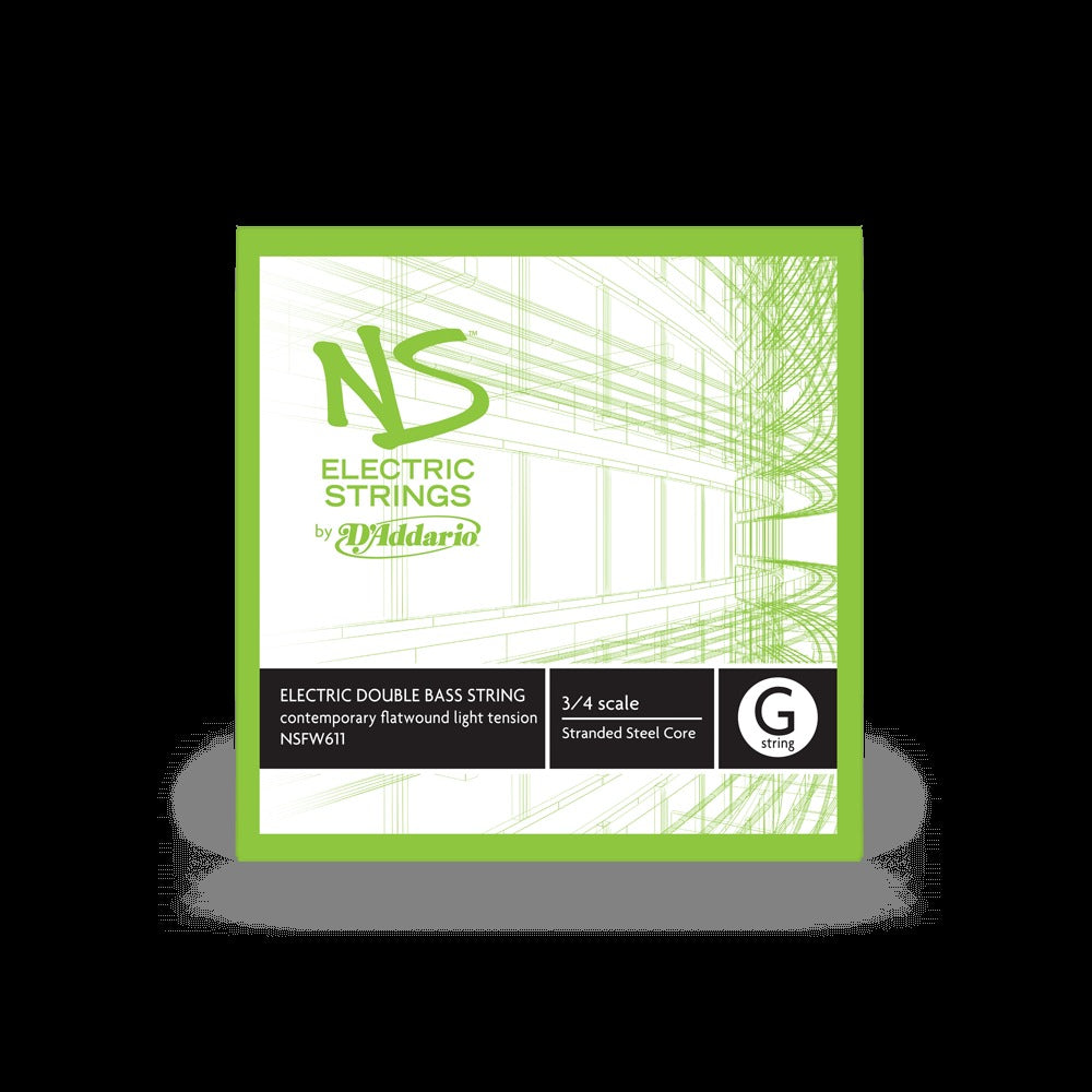 NS Electric Contemporary Bass String Set, 3/4 Scale, Light Tension