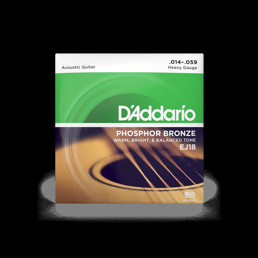 14-59 Heavy, Phosphor Bronze Acoustic Guitar Strings