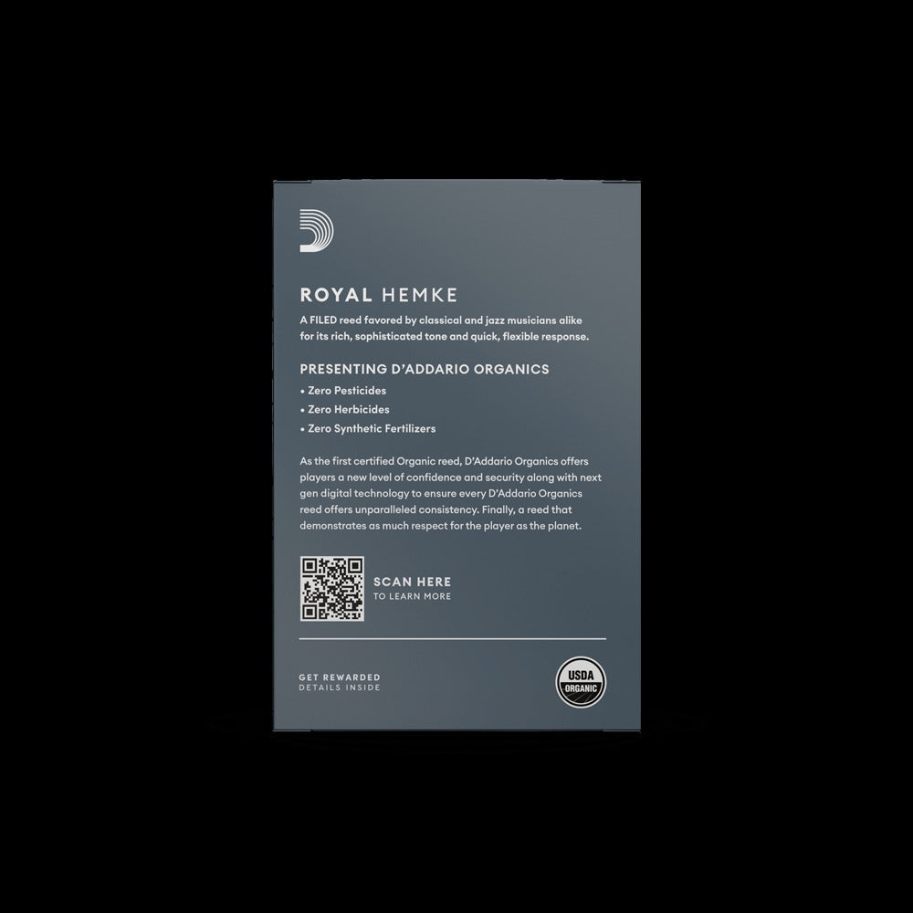 Royal Hemke Organic Soprano Saxophone Reeds