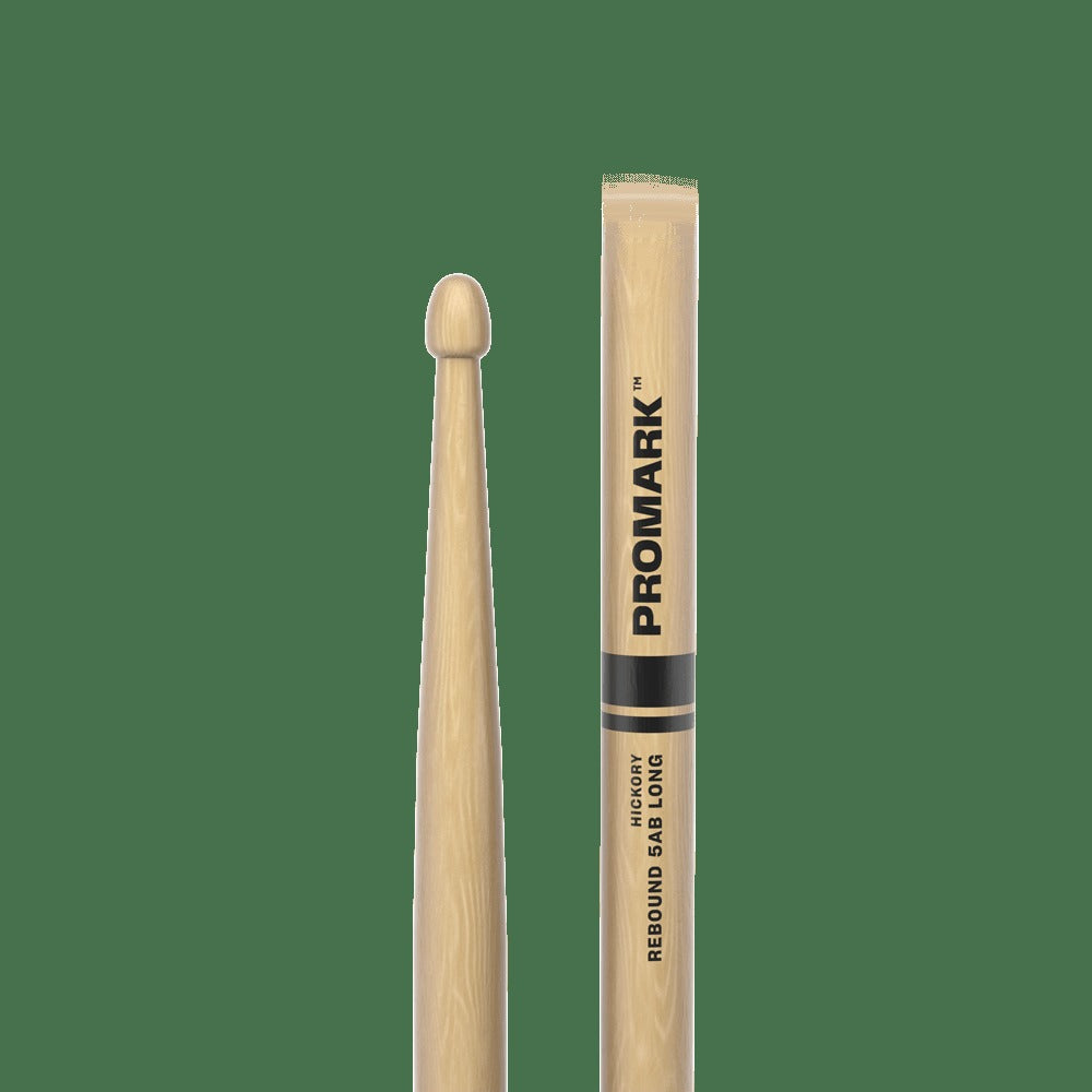 Rebound 5AB Long Hickory Drumstick, Acorn Wood Tip