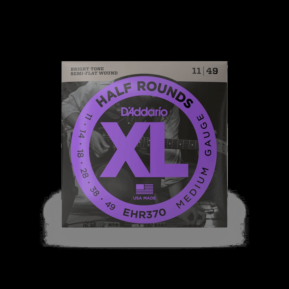 11-49 Medium, XL Half Rounds Electric Guitar Strings