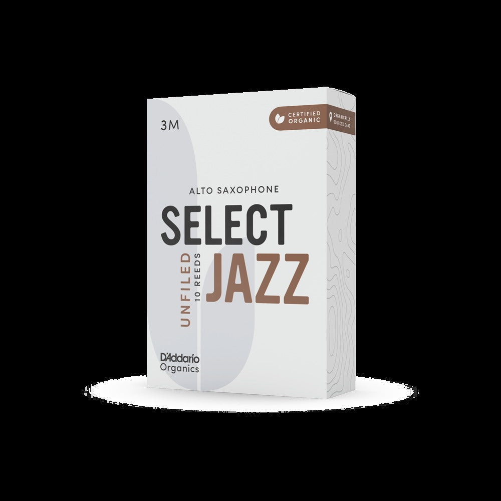 Organic Select Jazz Unfiled Alto Saxophone Reeds