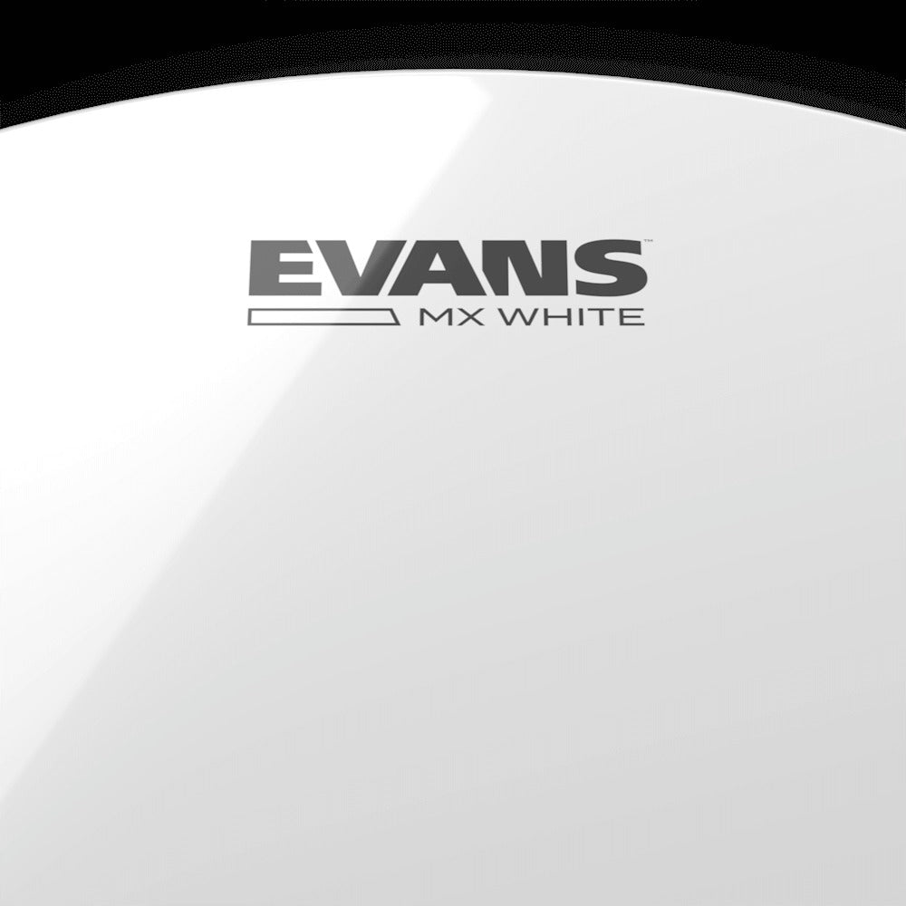 MXTM White Marching Tenor Drumhead