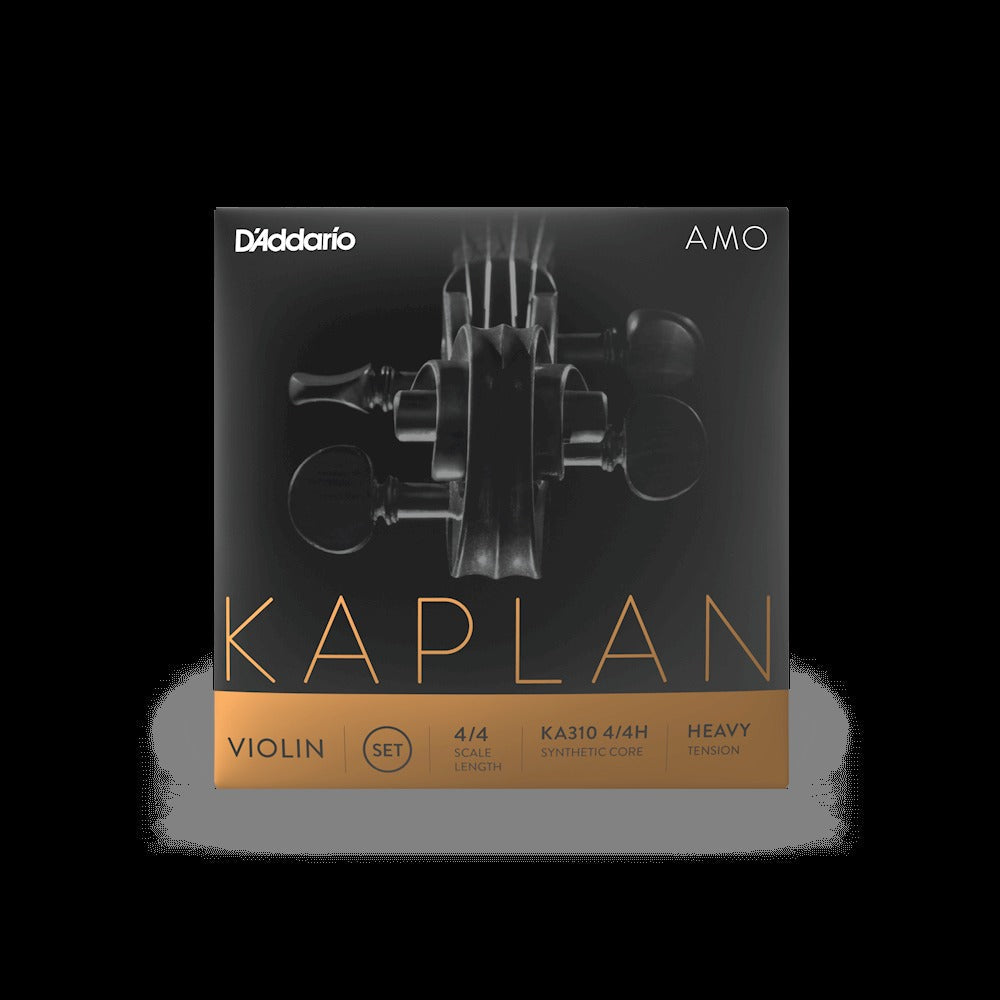 Kaplan Amo Violin String Set, 4/4 Scale, Heavy Tension