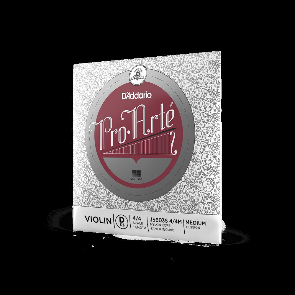 Pro-Arté Violin String Set, 4/4 Scale, Medium Tension