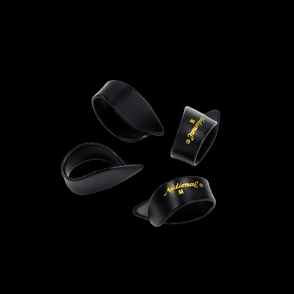 National Thumb Picks, Medium Black Celluloid