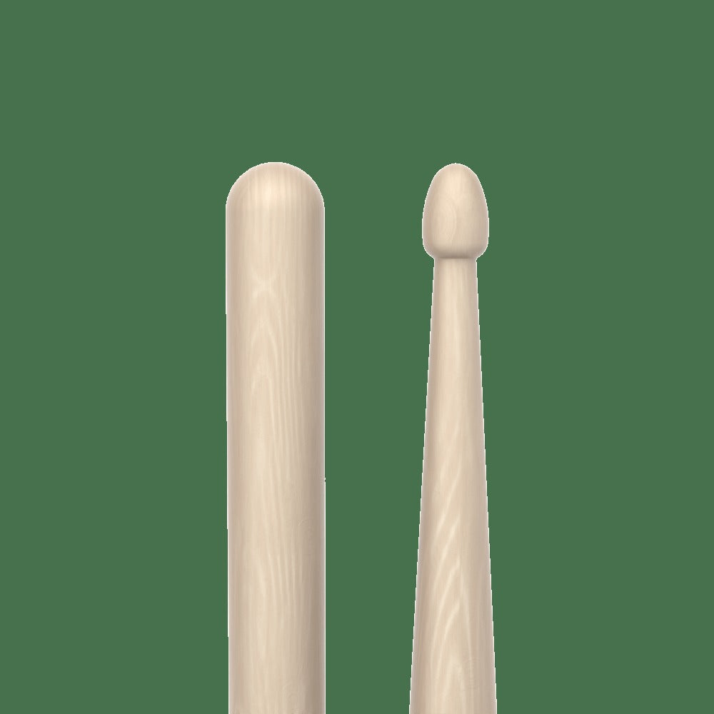 Rebound 7A Raw Hickory Drumstick, Acorn Wood Tip
