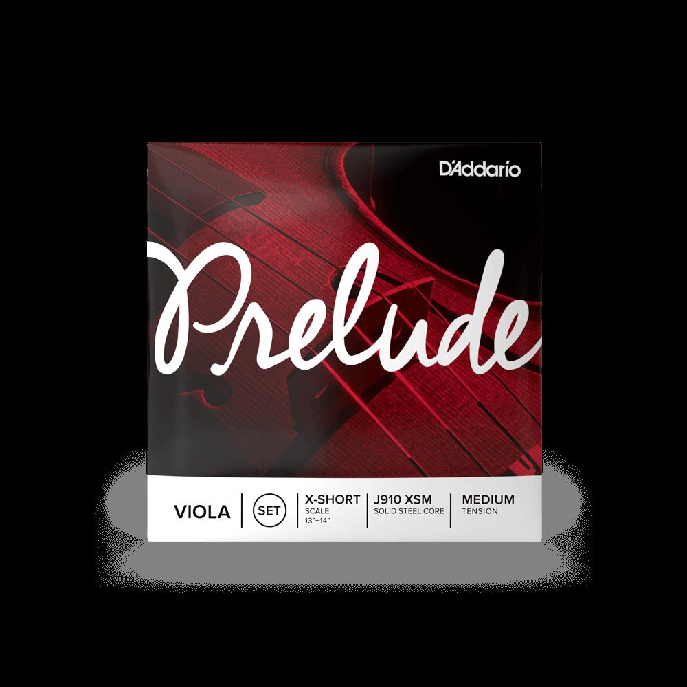 Prelude Viola String Set, Extra Short Scale, Medium Tension