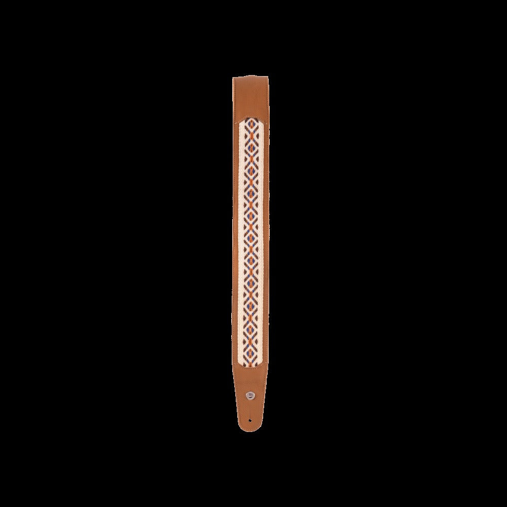 Hybrid Leather Guitar Strap, Desert