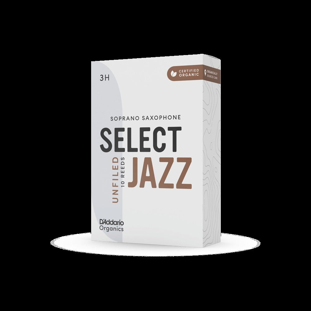 Organic Select Jazz Unfiled Soprano Saxophone Reeds