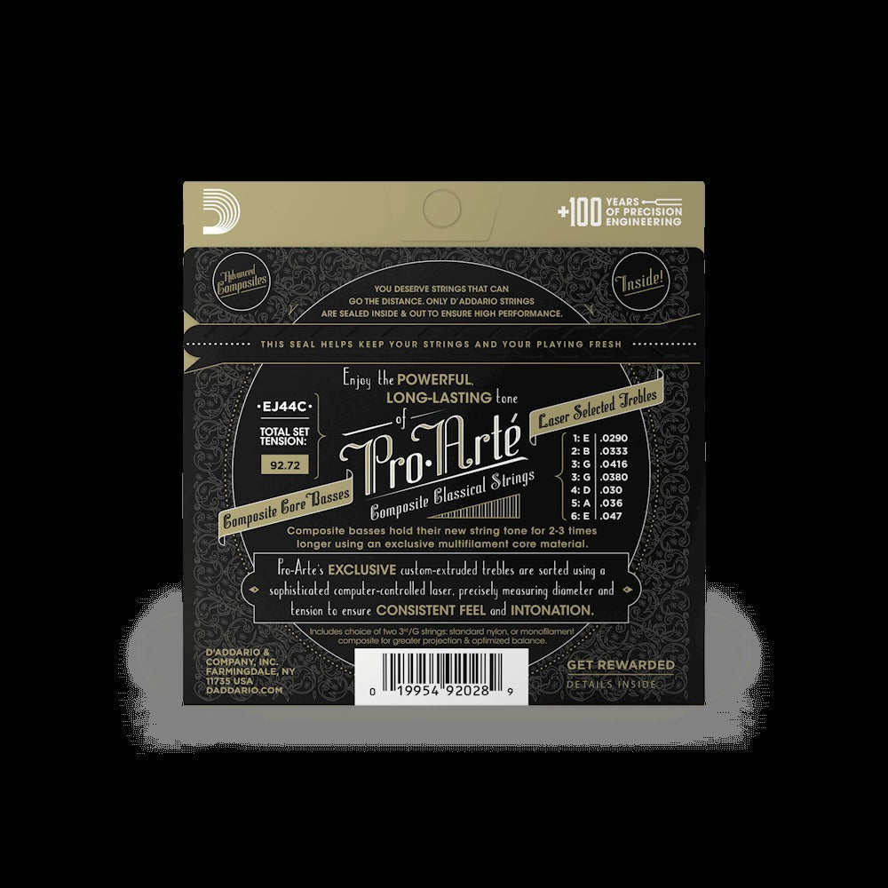 Extra Hard Tension, Pro-Arté Composite Classical Guitar Strings