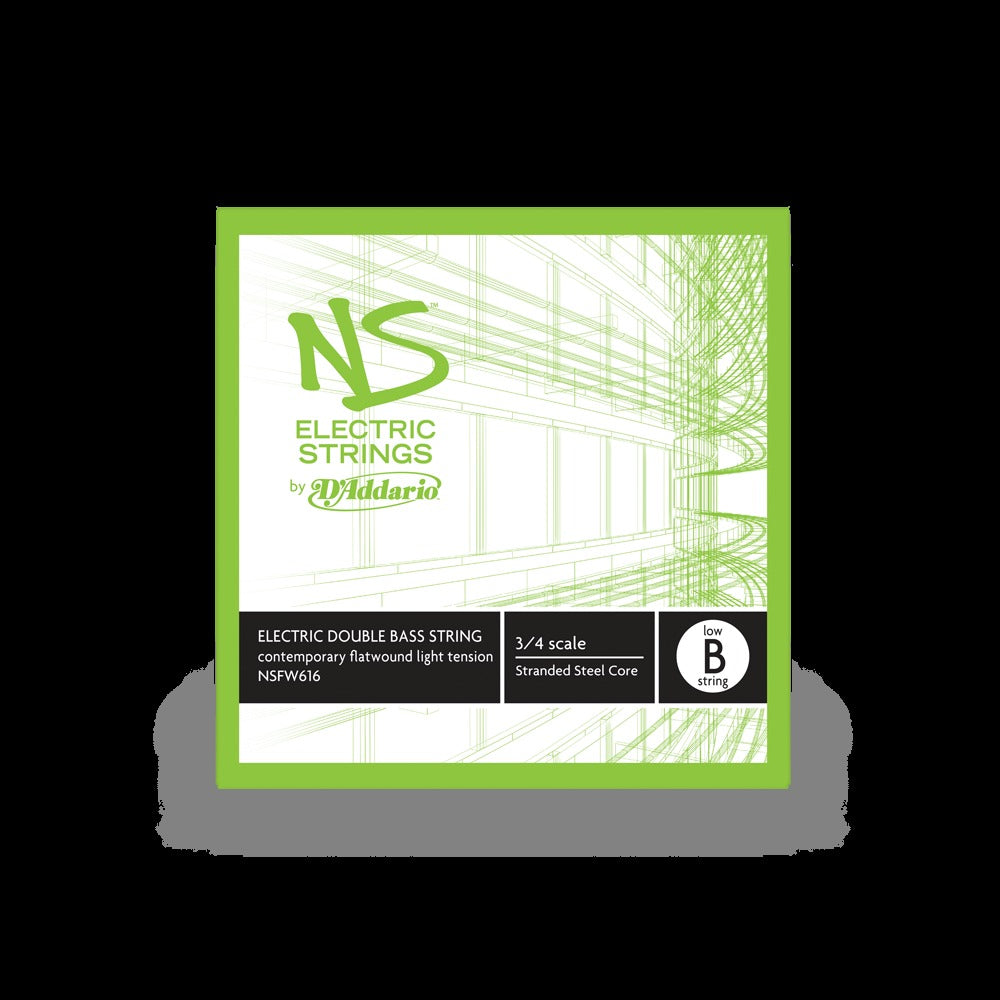 NS Electric Contemporary Bass String Set, 3/4 Scale, Light Tension