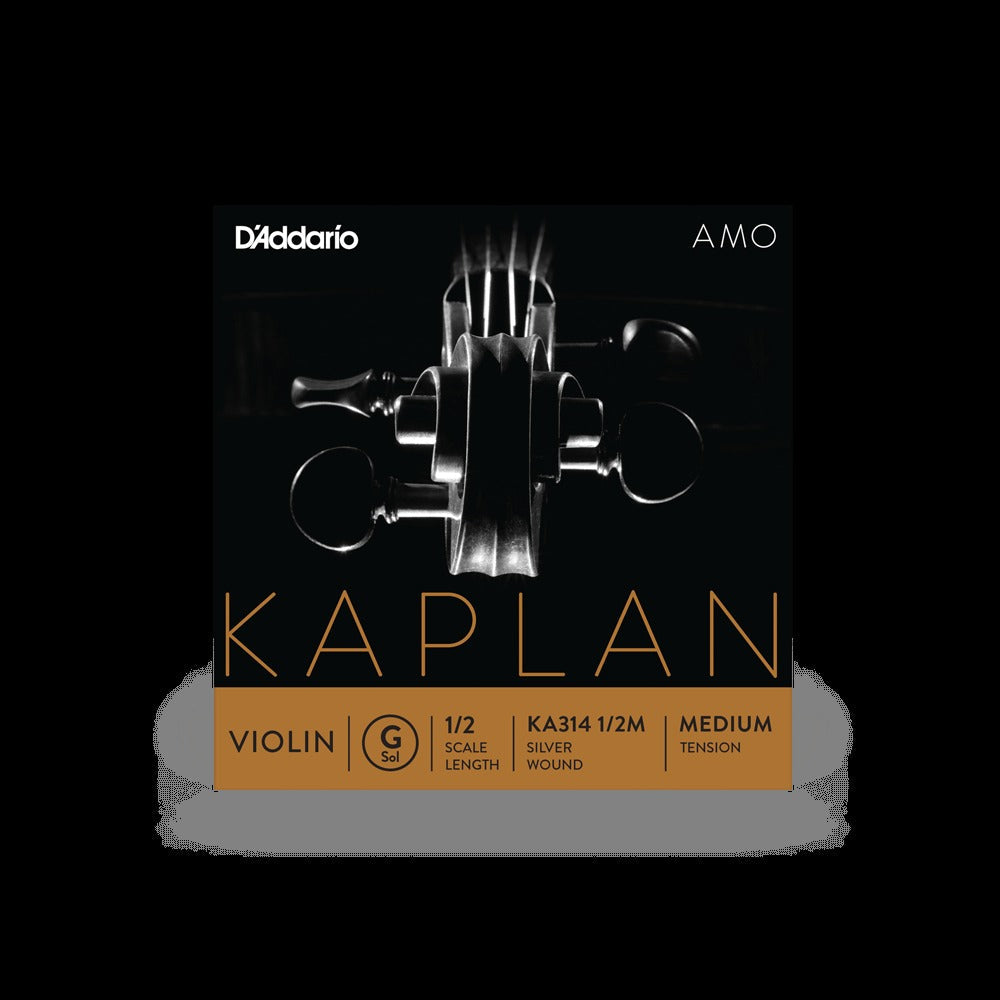 Kaplan Amo Violin String Set, 1/2 Scale, Medium Tension