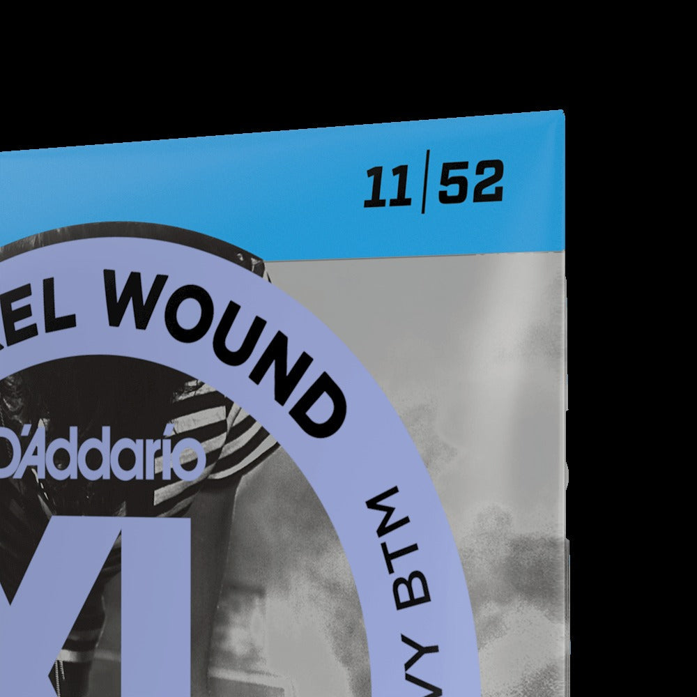 11-52 Medium Top/Heavy Bottom, XL Nickel Electric Guitar Strings