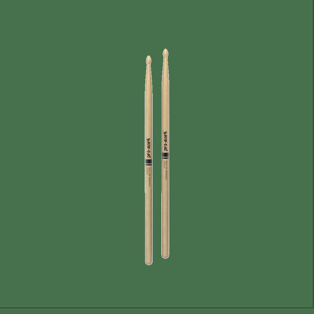 Classic Forward 5A Long Hickory Drumstick, Oval Wood Tip