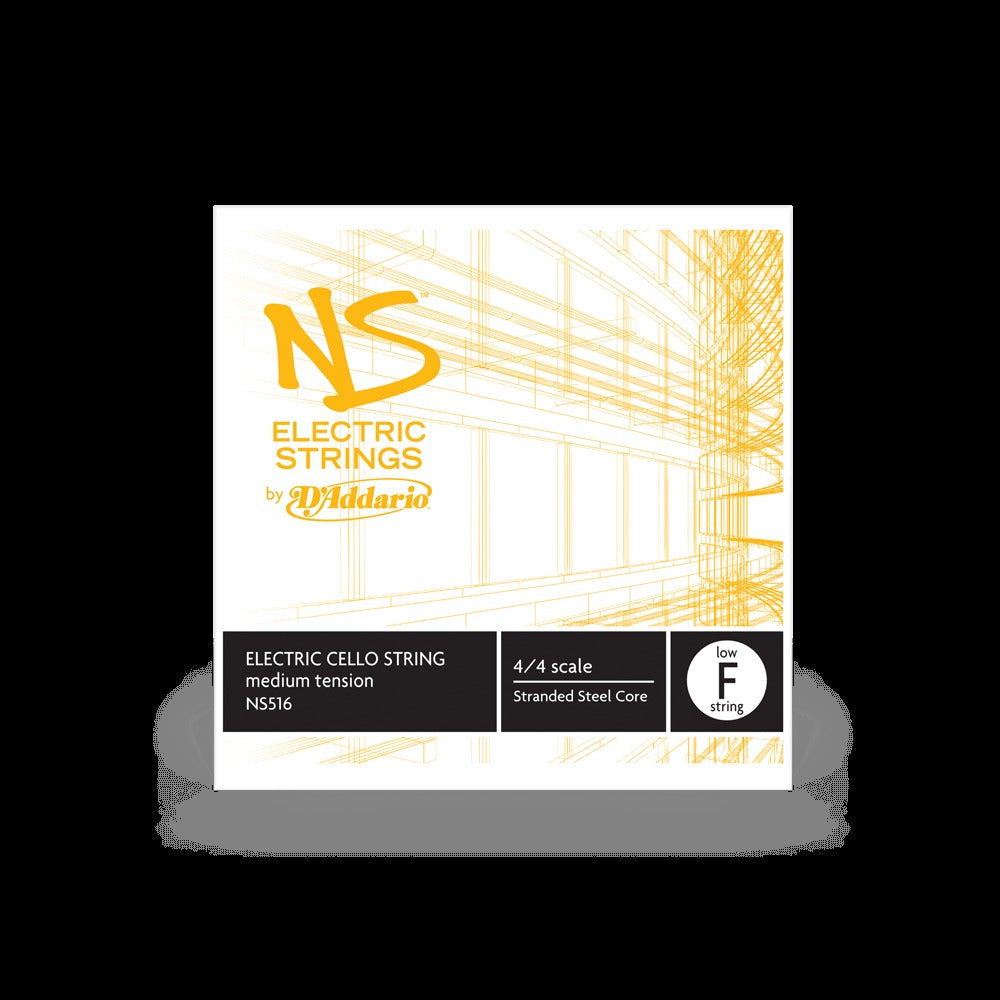NS Electric Cello String Set, 4/4 Scale, Medium Tension