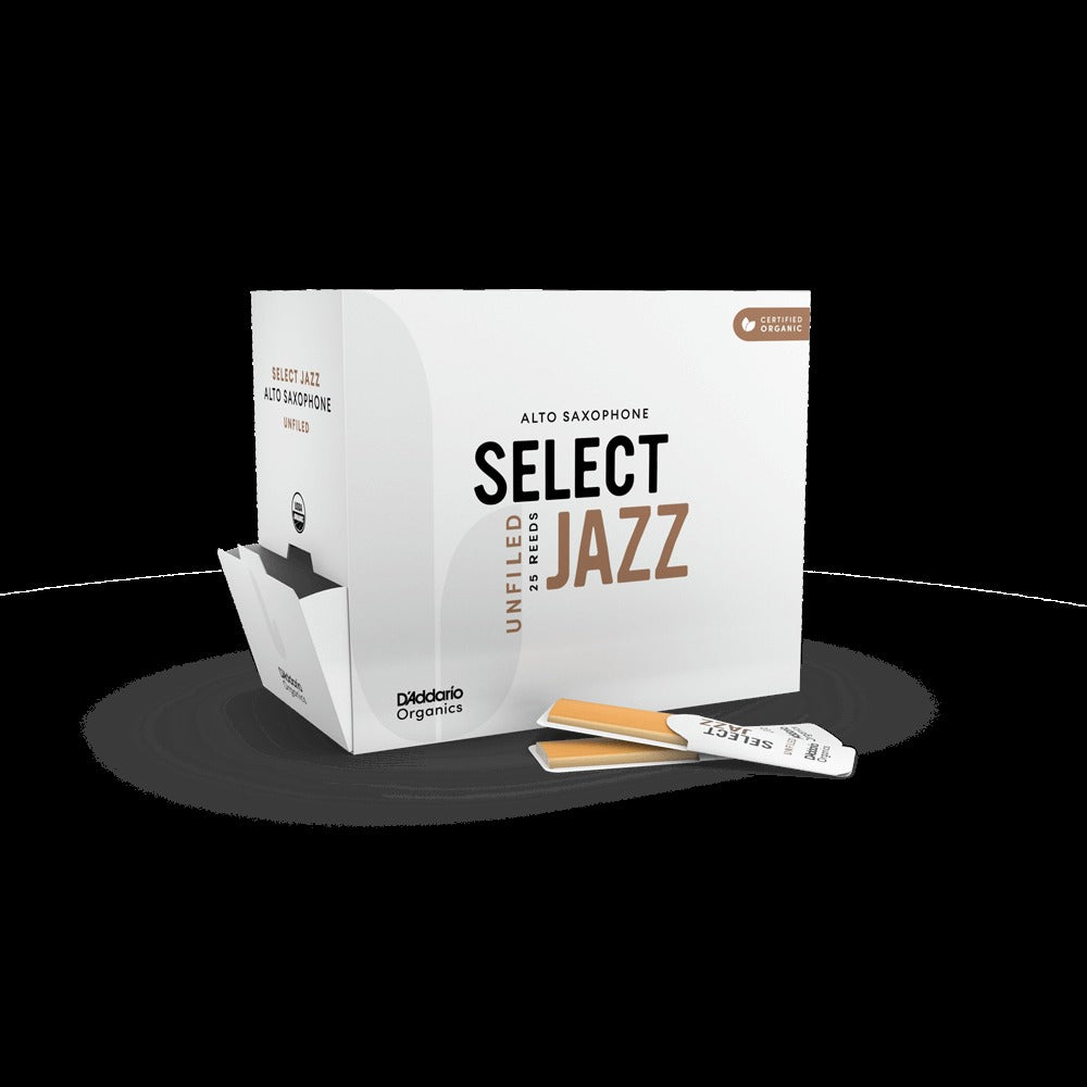 Organic Select Jazz Unfiled Alto Saxophone Reeds