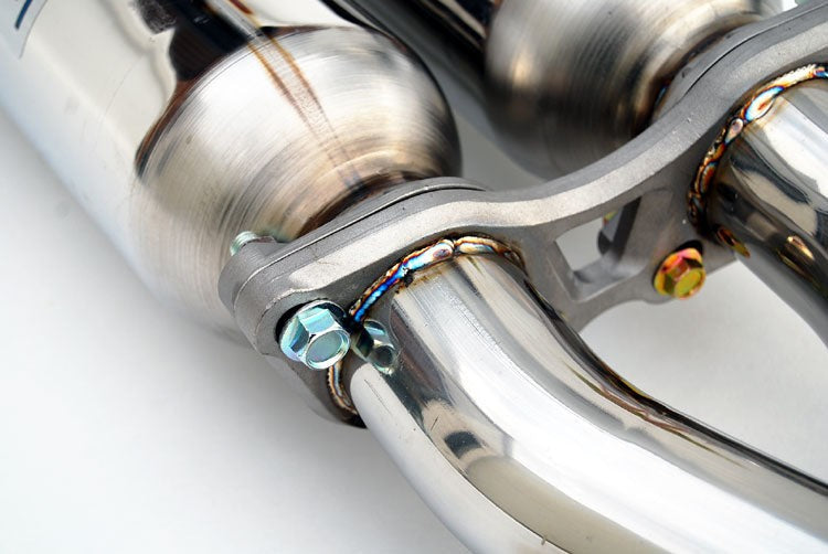 Invidia Gemini Catback Exhaust w/Titanium Tips | 03-08 Infiniti FX35 / 03-05 FX45 (HS03IFXGIT)