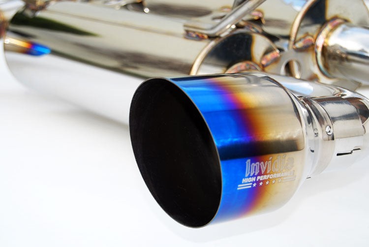 Invidia Gemini Catback Exhaust w/Titanium Tips | 03-08 Infiniti FX35 / 03-05 FX45 (HS03IFXGIT)