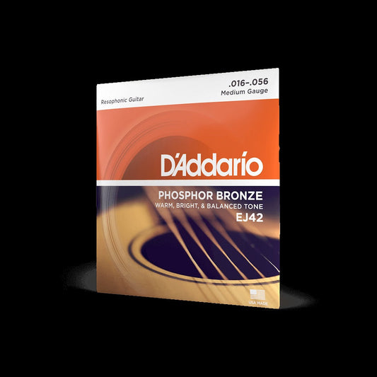 16-56 Medium Resophonic, Phosphor Bronze Resophonic Guitar Strings