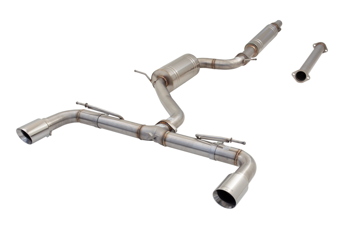 XForce 3in Varex Valved Cat-Back Exhaust System | 2013+ VW TSI 1.4l MK7/ 7.5 / 8 (ESVW01VKCS)