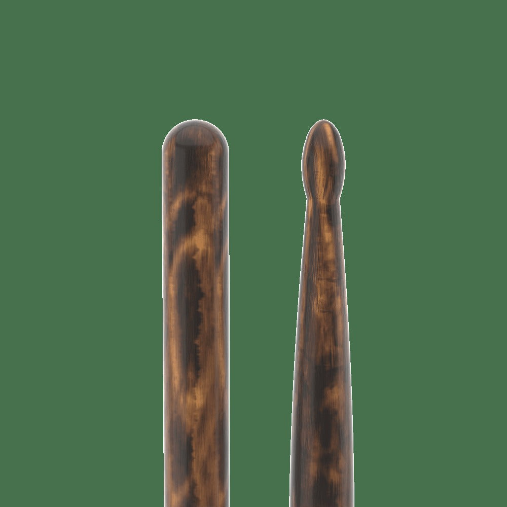 Classic Forward 7A FireGrain Hickory Drumstick, Oval Wood Tip