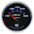 Autometer 2-1/16" 140-300 °F Oil Temperature Gauge Cobalt | Universal (6148)