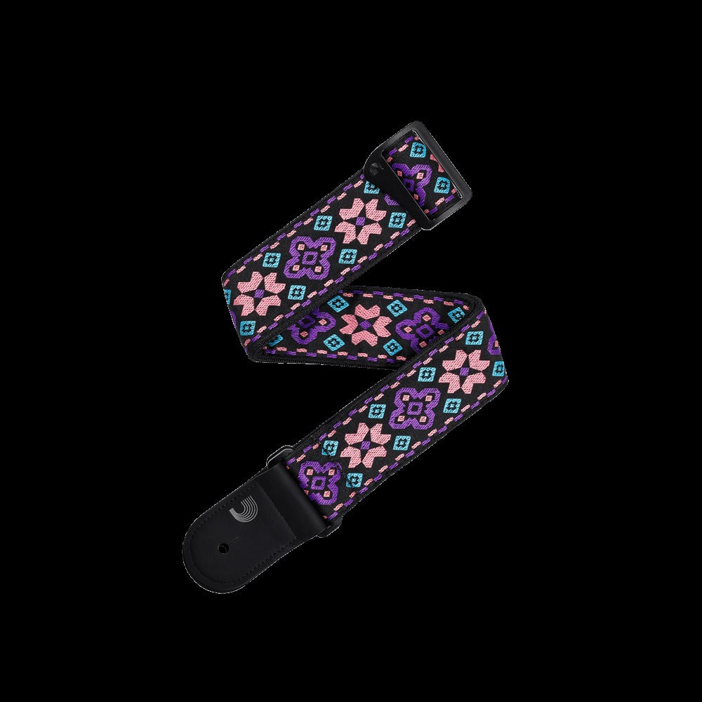 Eco Outrun Woven Guitar Strap, Retro