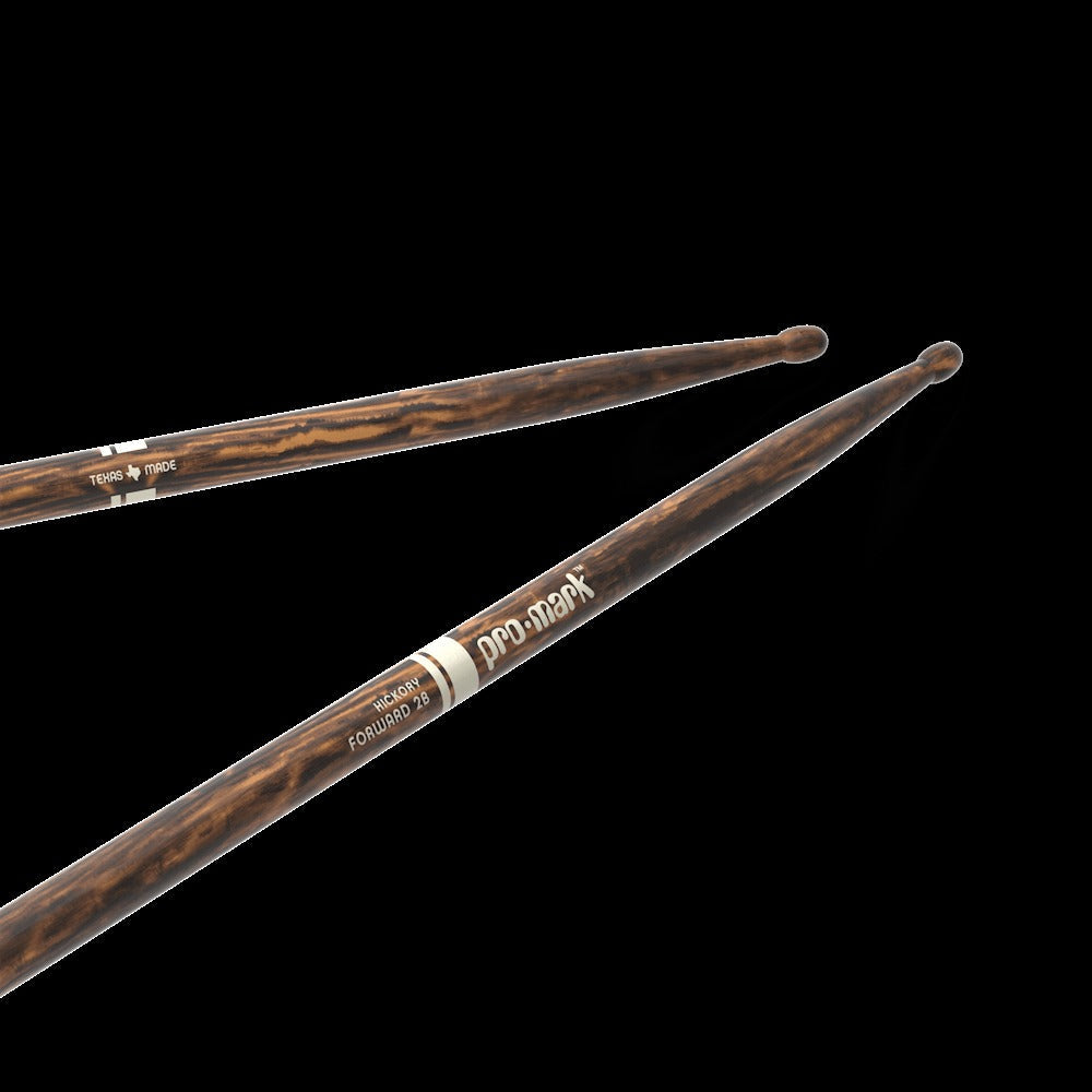 Classic Forward 2B FireGrain Hickory Drumstick, Oval Wood Tip