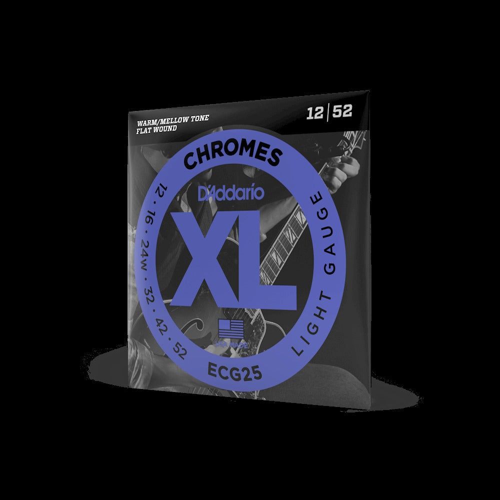 12-52 Light, XL Chromes Electric Guitar Strings