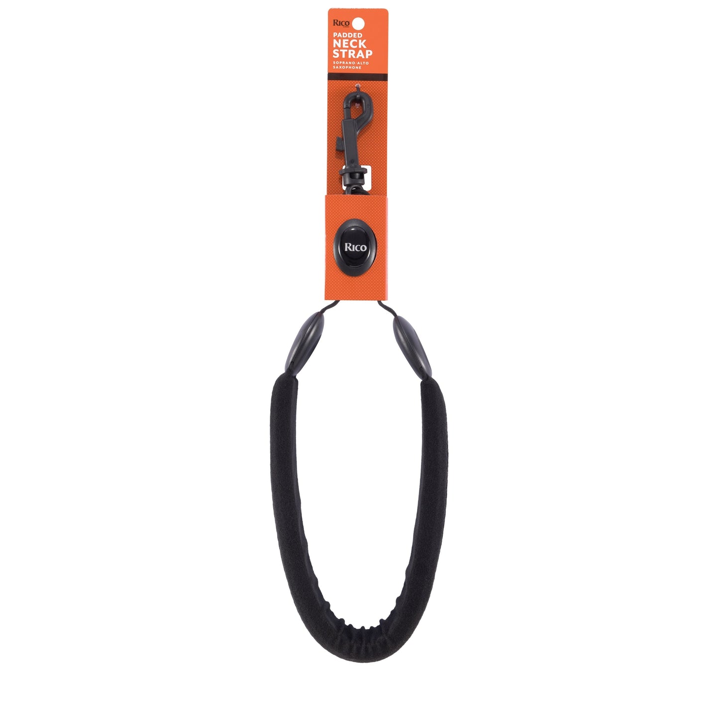 Rico Fabric Soprano / Alto Sax Strap with Metal Hook