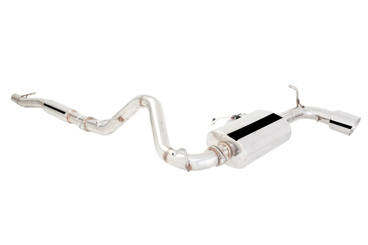 XForce 21/2" Stainless Steel Cat-Back System w/ Varex Muffler | 2006-2018 Jeep Wrangler (ES-JW12-VMK-CBS)
