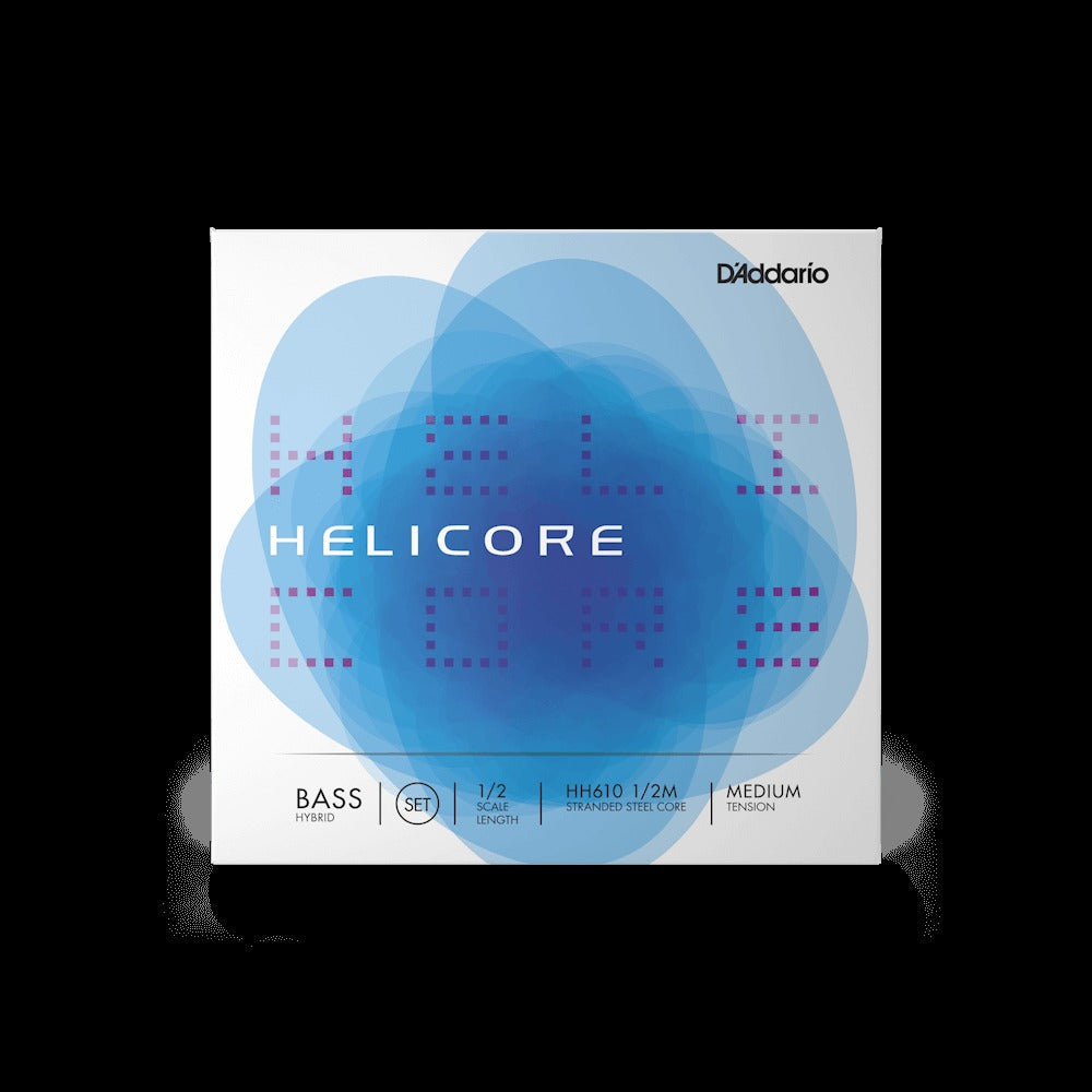 Helicore Hybrid Bass String Set, 1/2 Scale, Medium Tension