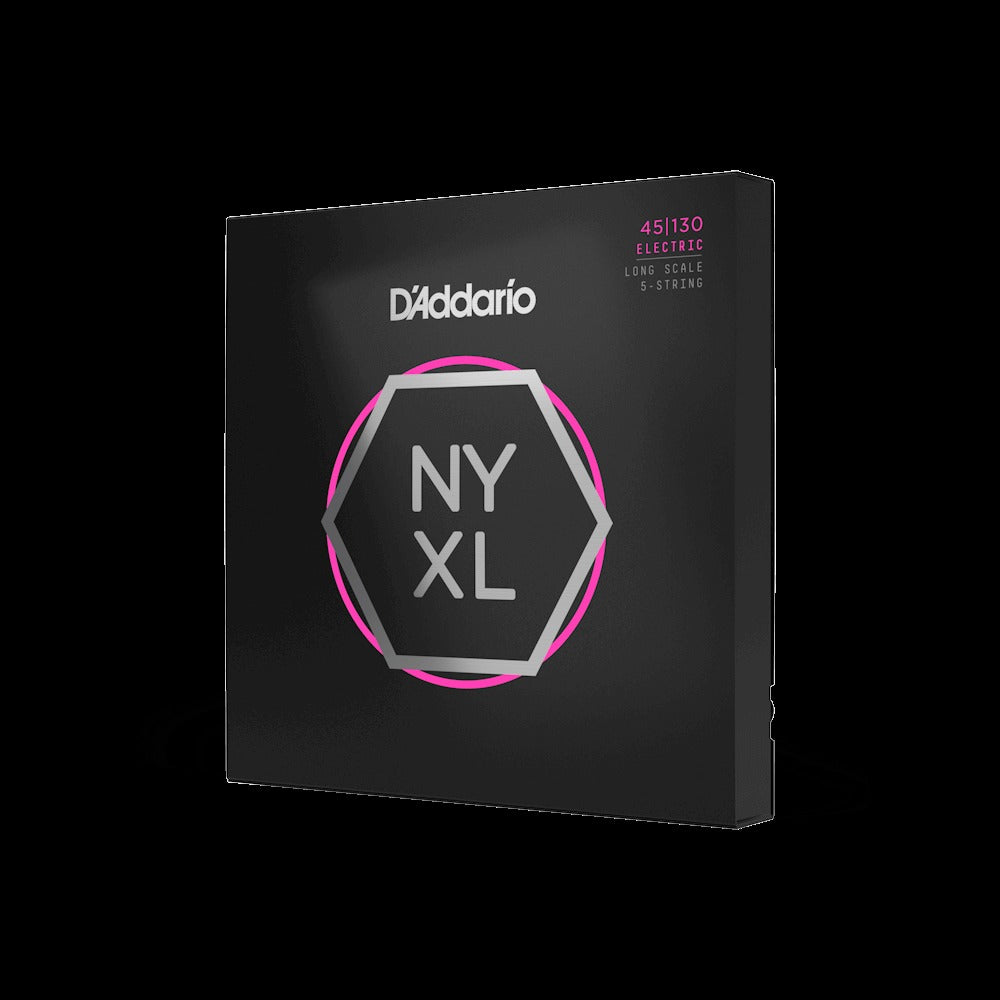 45-130 Regular Light 5-String, Long Scale, NYXL Bass Strings