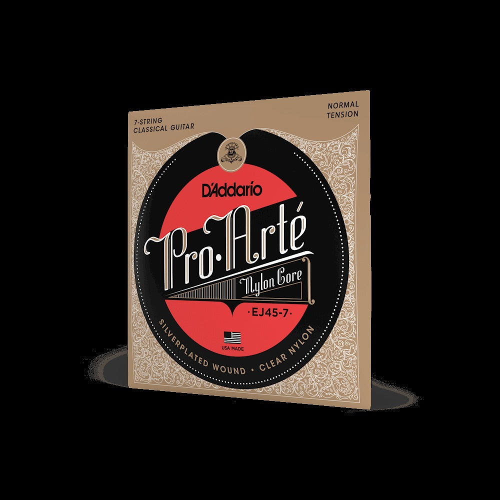 Normal Tension 7-String, Pro-Arté Nylon Classical Guitar Strings
