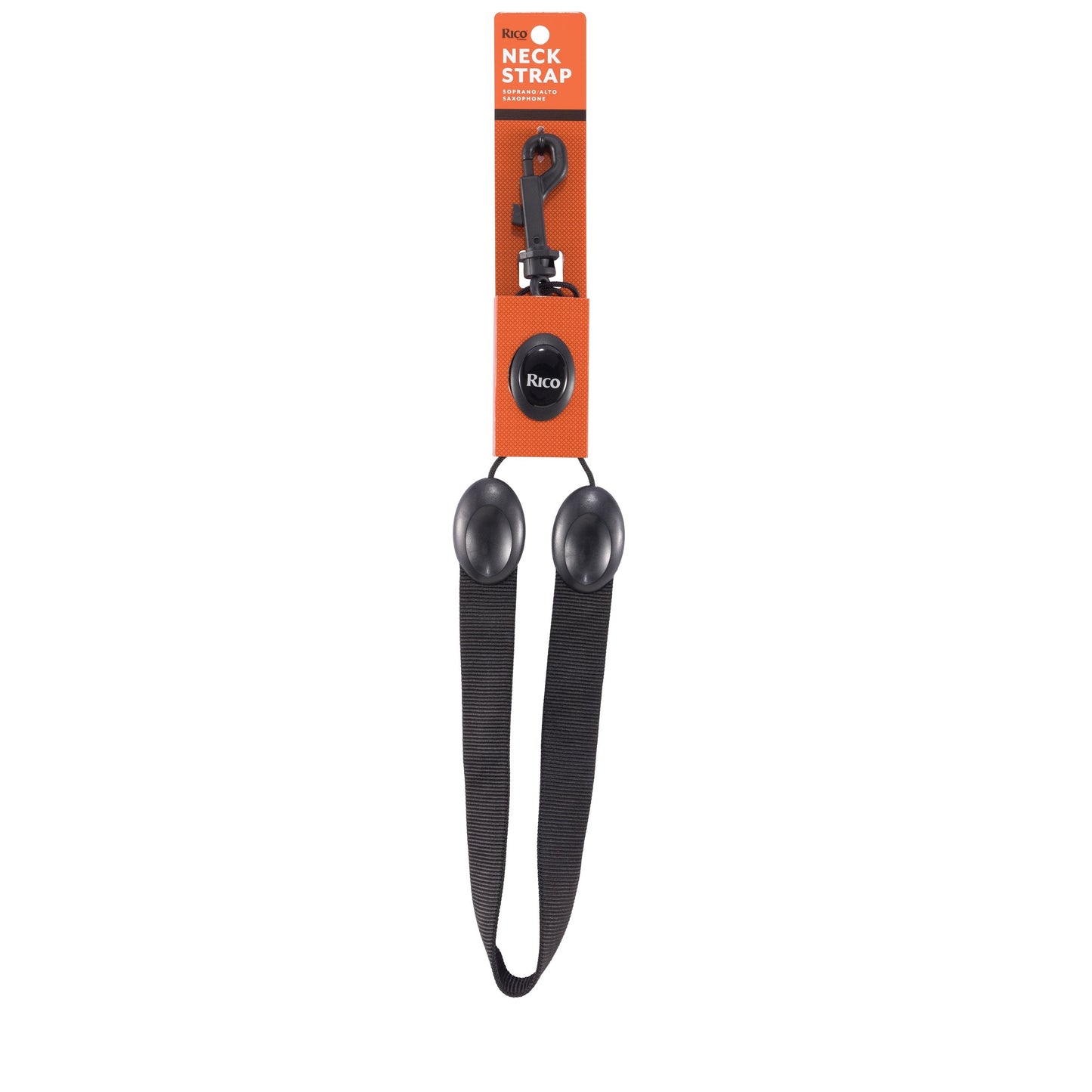 Rico Fabric Soprano / Alto Sax Strap with Metal Hook