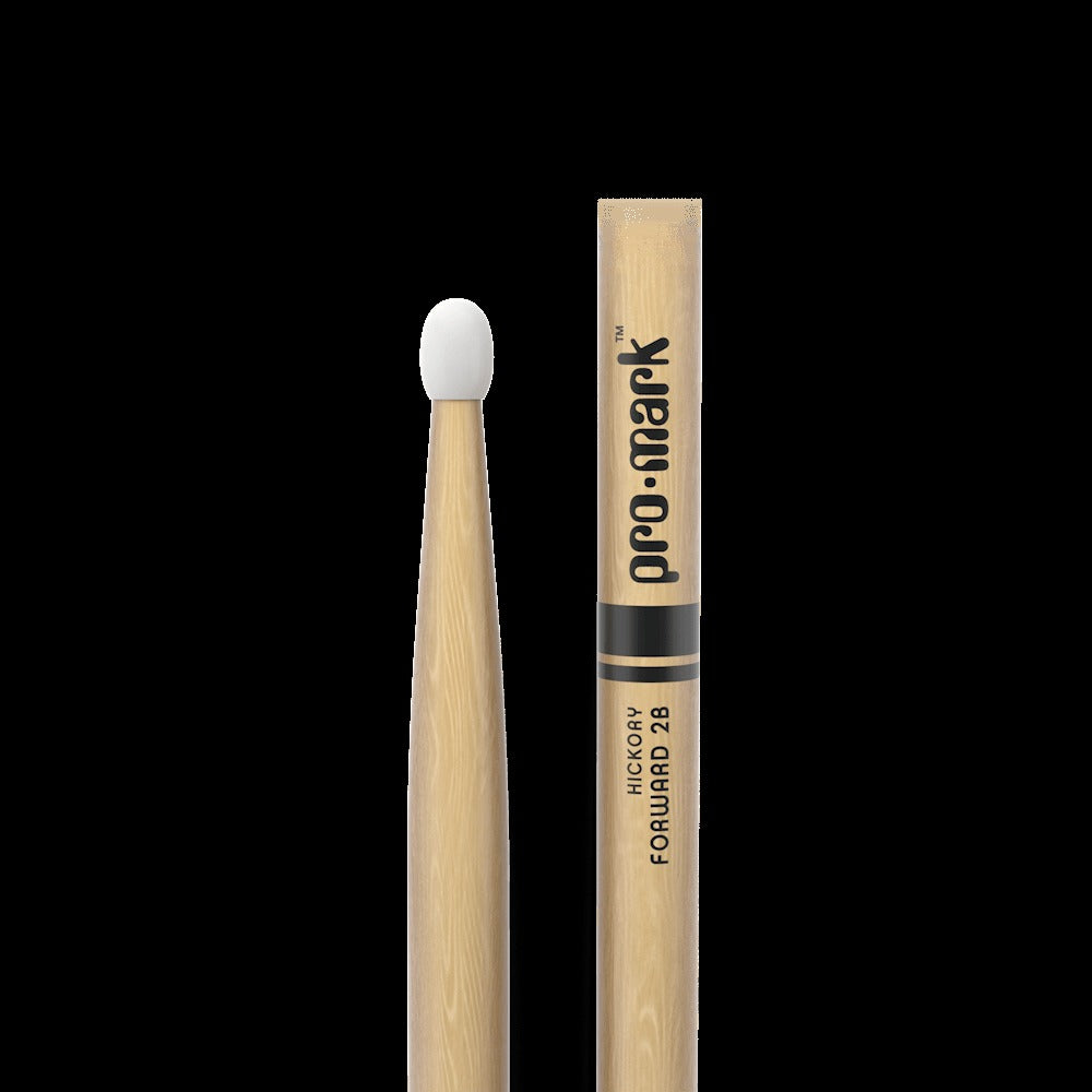 Classic Forward 2B Hickory Drumstick, Oval Nylon Tip