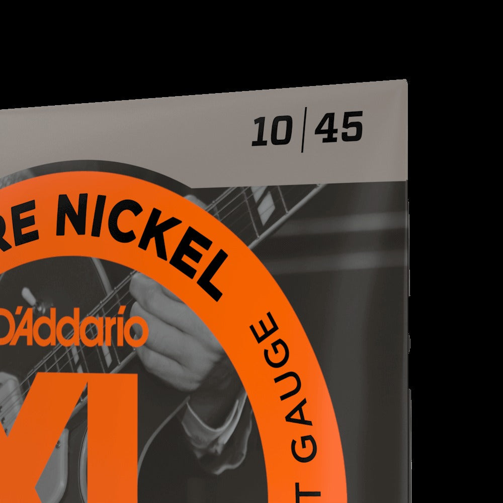10-45 Regular Light, XL Pure Nickel Electric Guitar Strings