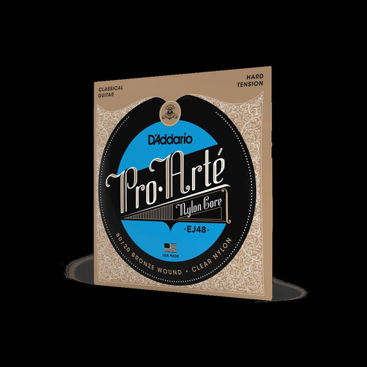 Hard Tension, Pro-Arté Nylon 80/20 Bronze Classical Guitar Strings