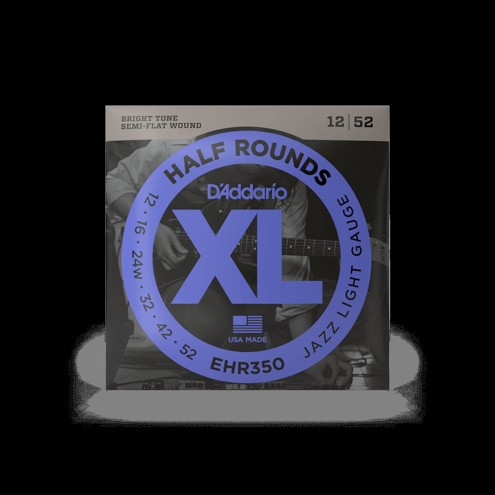 12-52 Jazz Light, XL Half Rounds Electric Guitar Strings