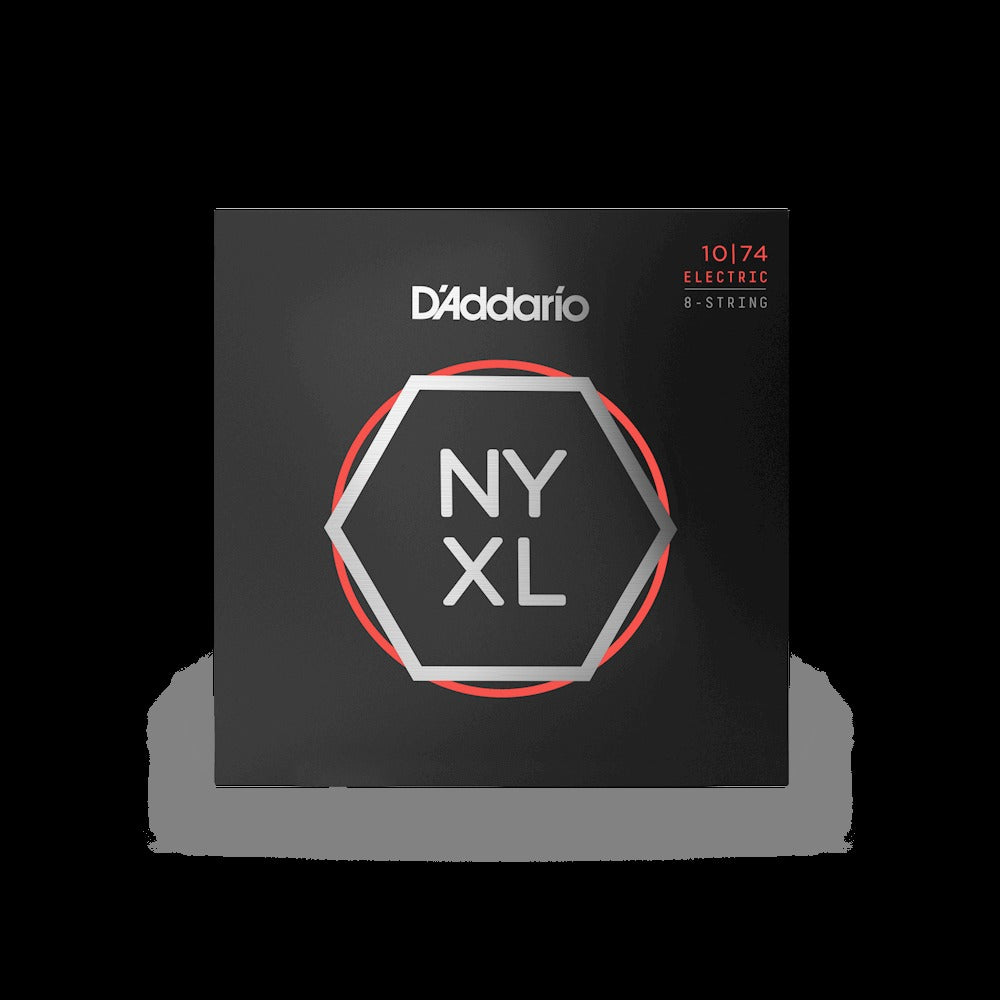 10-74 Light Top/Heavy Bottom 8-String, NYXL Electric Guitar Strings