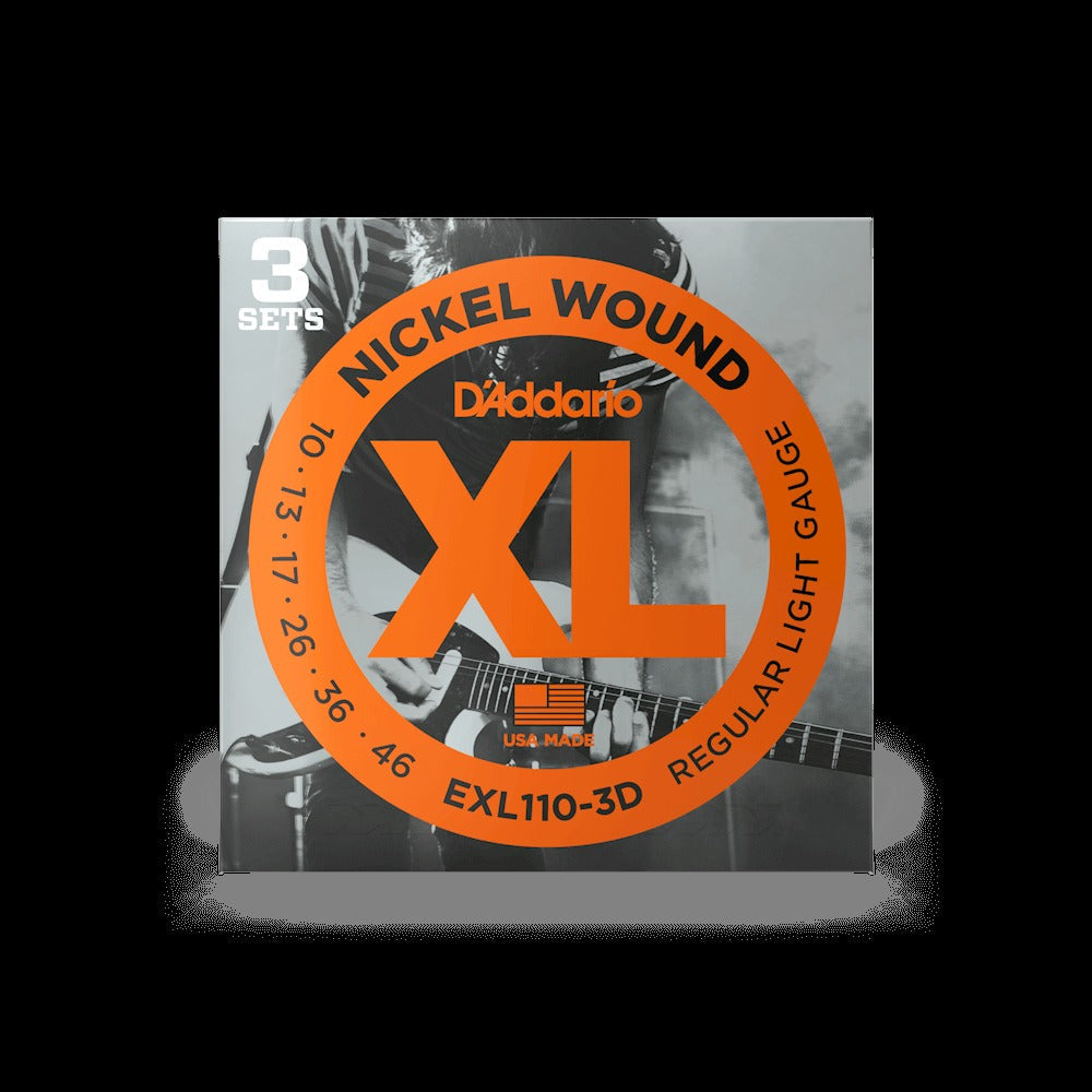 10-46 Regular Light, XL Nickel Electric Guitar Strings