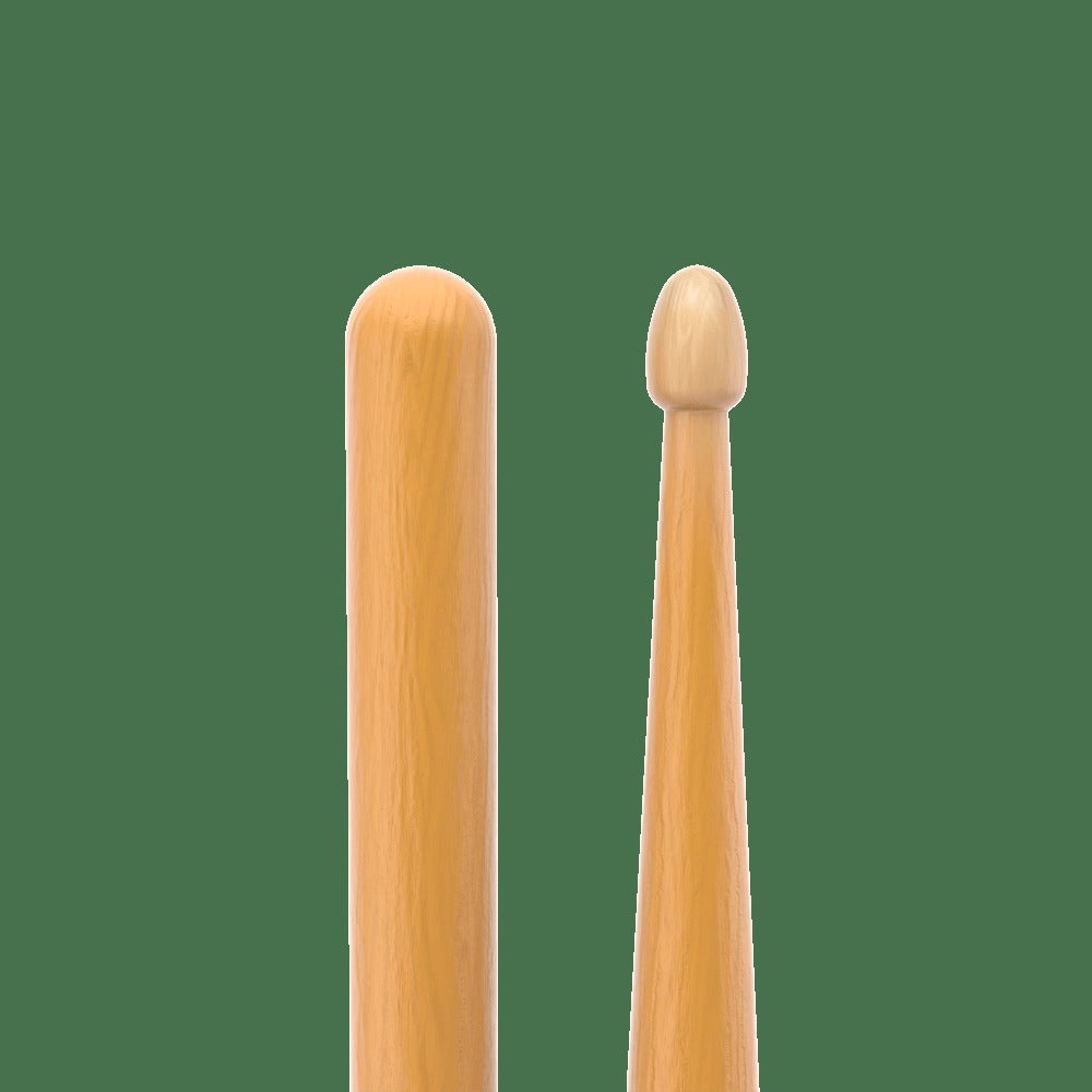 Rebound 7A ActiveGrip Clear Hickory Drumstick, Acorn Wood Tip