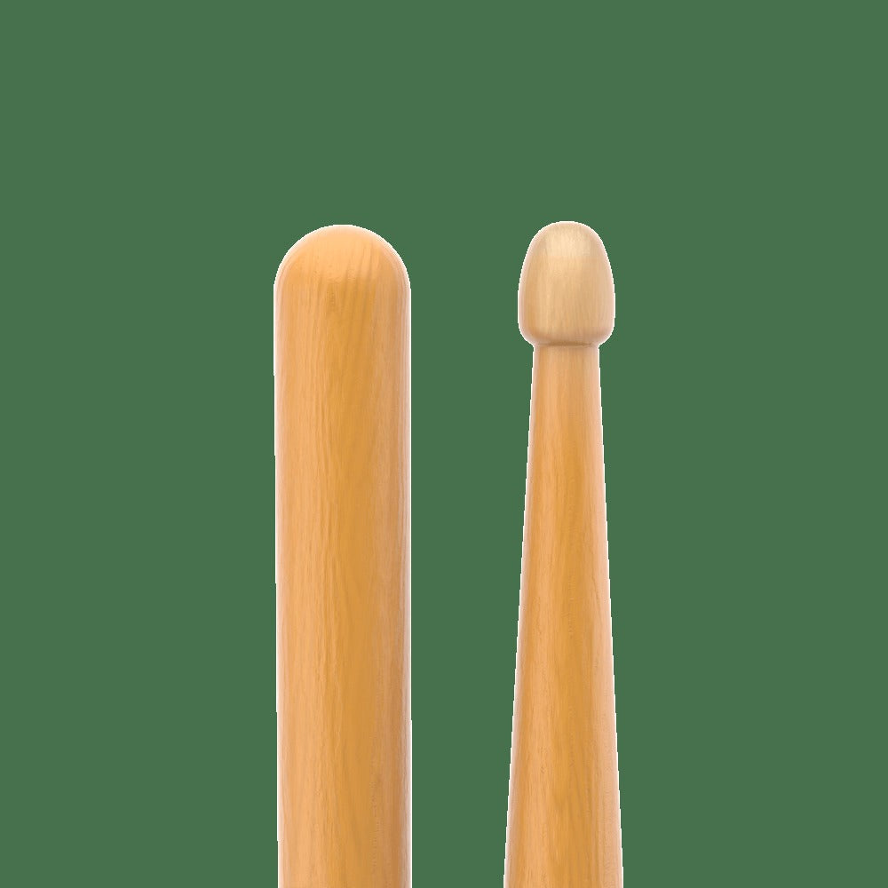 Rebound 5B ActiveGrip Clear Hickory Drumstick, Acorn Wood Tip