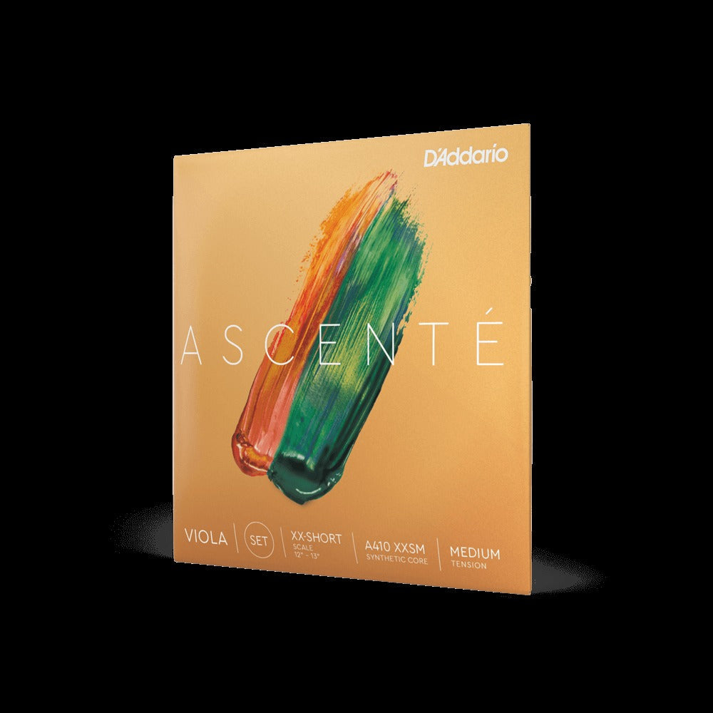 Ascenté Viola String Set, Extra-Extra-Short Scale, Medium Tension