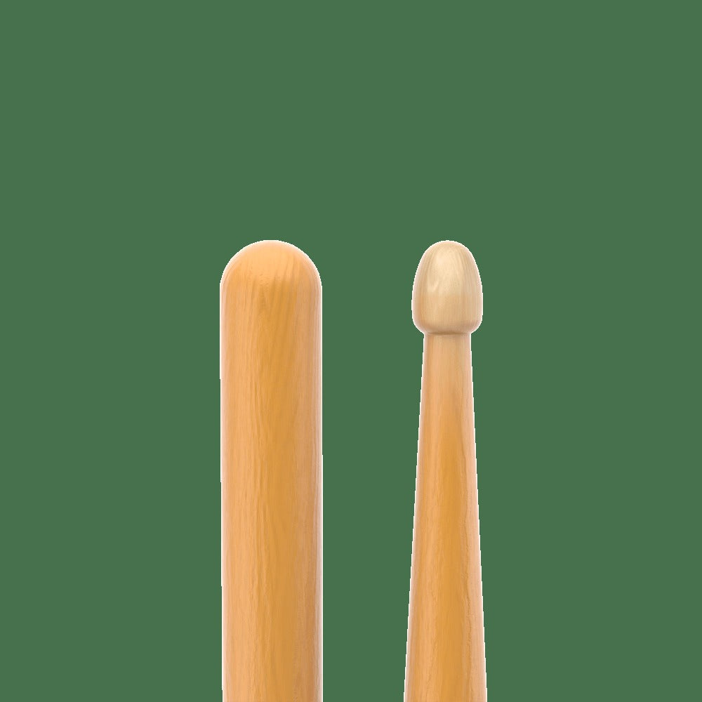 Rebound 5A ActiveGrip Clear Hickory Drumstick, Acorn Wood Tip