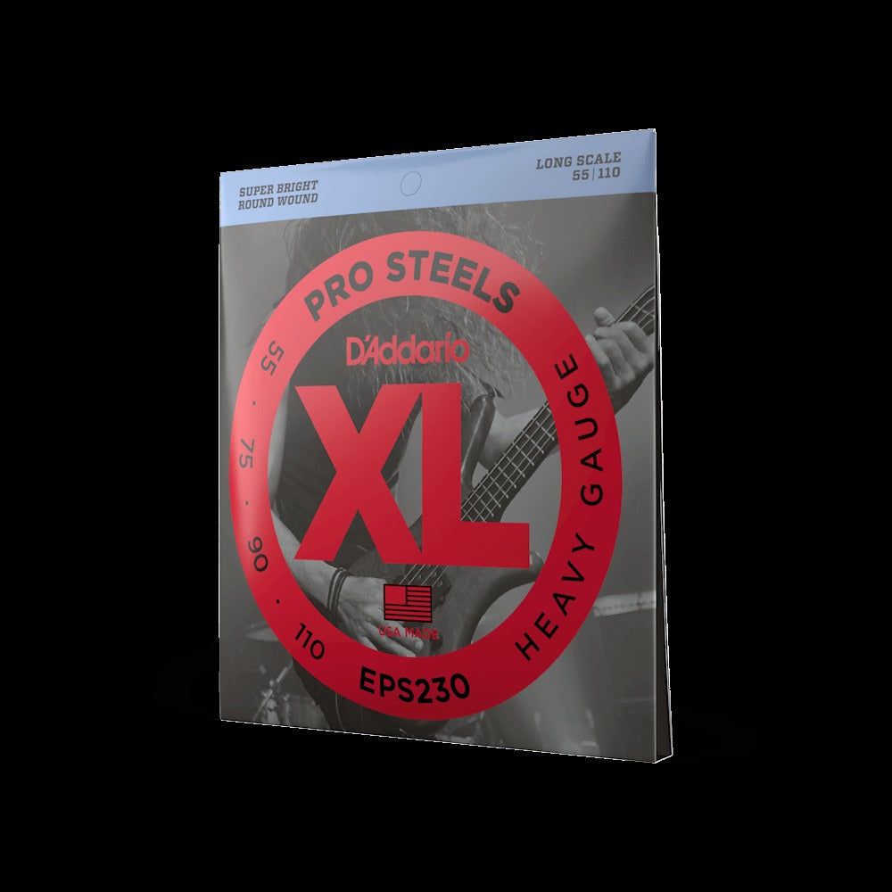 55-110 Heavy, Long Scale, XL ProSteels Bass Strings