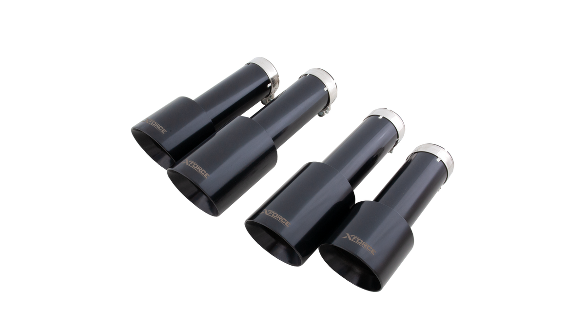XForce Black Tips | 2013-2016 Audi S3 Sedan (ES-AS3S-BLACKTIPS)