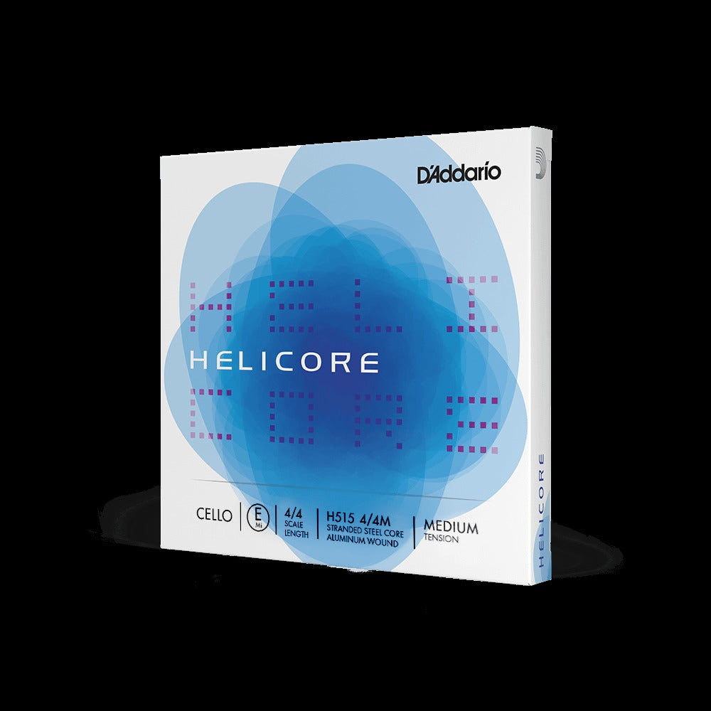 Helicore Cello String Set, 4/4 Scale, Medium Tension